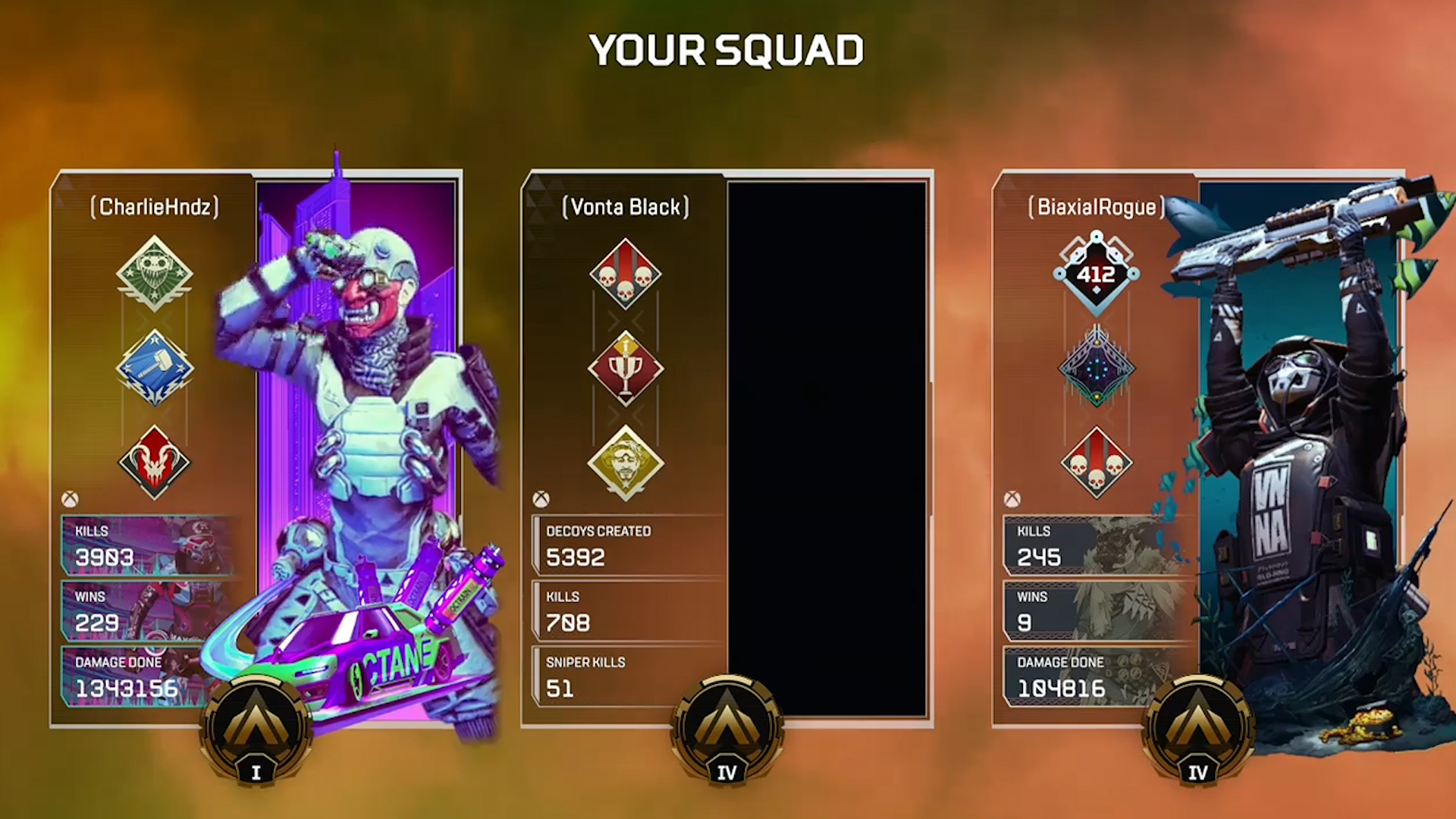 【apex】無敵の人バナーを作り上げてランクマを楽しむプレイヤー現る｜apex Legendsまとめ速報 えぺタイムズ 